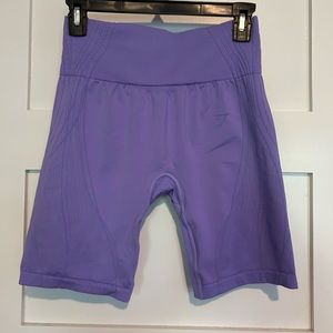 Lavender Gymshark bike shorts